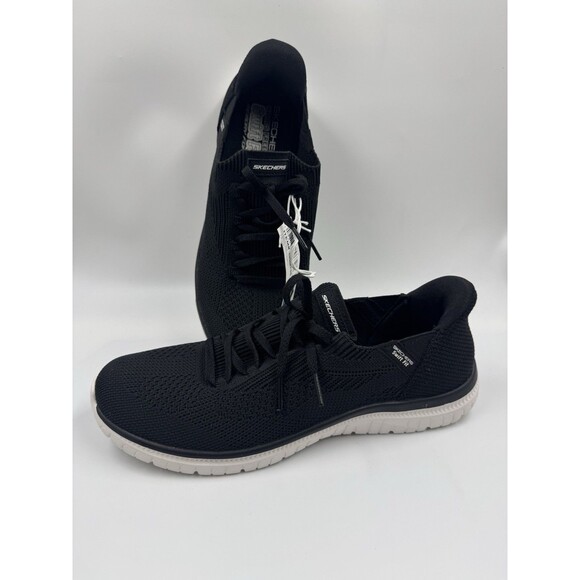 New Skechers Women Black Virtue Swift Fit Sneaker Hands Free Memory Foam 10 main image 7